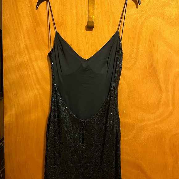 B Darlin’ Sequined Mermaid Fit Dress - Picture 3 of 4